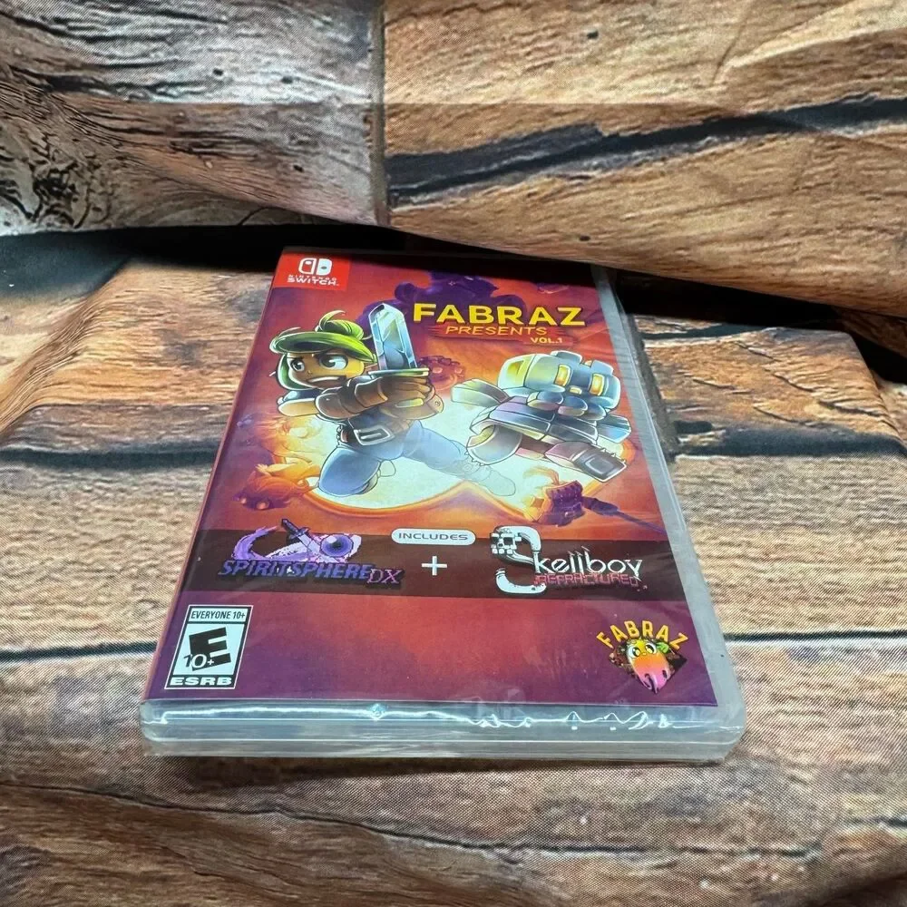 Fabraz Presents Vol 1 Nintendo Switch Limited Run Games LRG Sealed Skellboy New